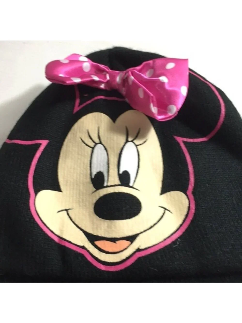 Disney Minnie Mouse Toddler Beanie/Glove Set Black Multi Size OS